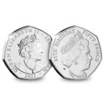 Isle Of Man Queens 95th Birthday 50p 1990 Portrait