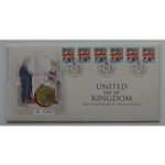 2007 £2 United into One Kingdom Act of Union Coin Cover