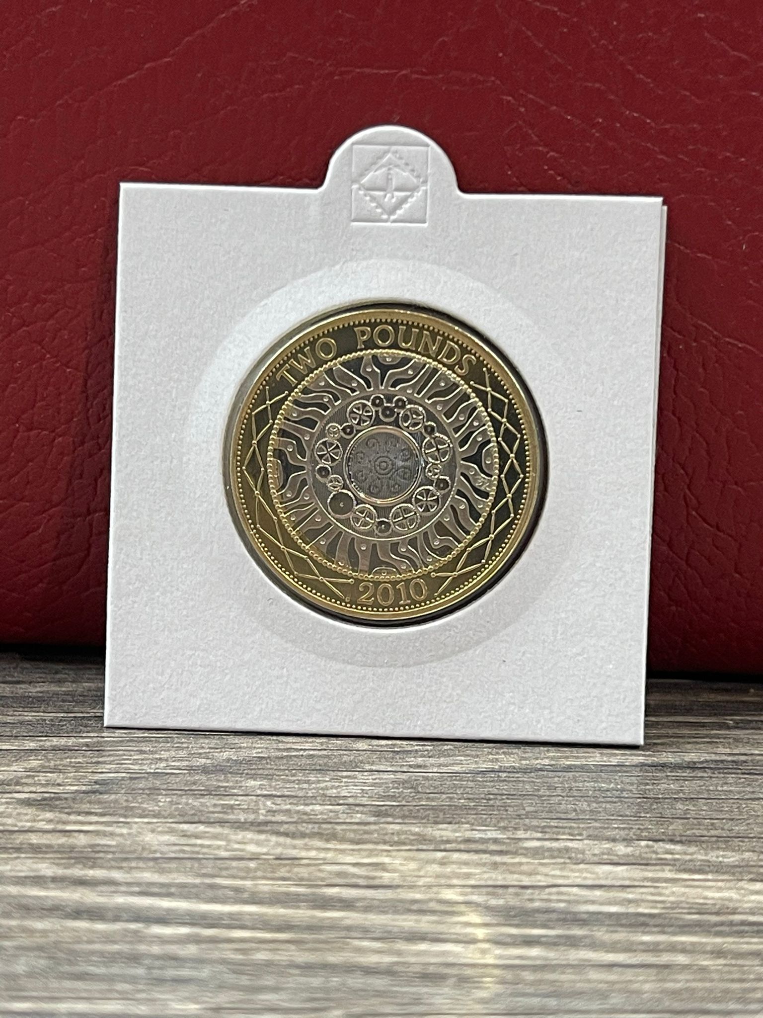 2010 Technology PROOF £2 coin