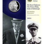 2011 Prince Philip 90th Birthday £5 BU