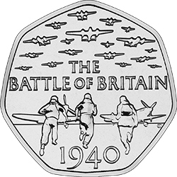 2015 Battle of Britain 50p