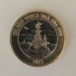 2015 Full Flag Error Navy Centenary £2