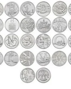 2018 A-Z 10p Coins