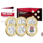 2021 The RFU 150th anniversary BU £2 Collectors Edition