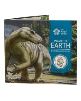 Iguanodon 2020 UK 50p Brilliant Uncirculated Coin