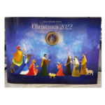 2022 Gibraltar Christmas Coloured Carded £2