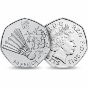 Badminton Olympic 50p