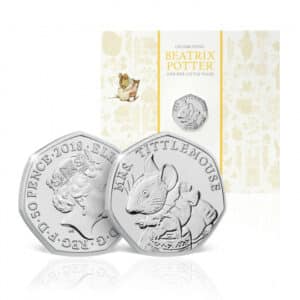 Mrs. Tittlemouse 2018 UK 50p