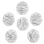 Official Isle of Man Government Peter Pan 2019 50p Coin Collection Set