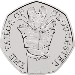 2018 The Tailor of Gloucester 50p