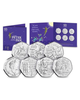 The 2020 Official Peter Pan 50p Coin Set