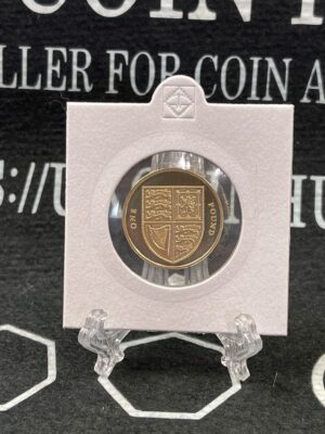 2009 Shield of Arms PROOF £1 Coin