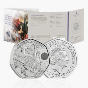 Hogwarts Express 2022 UK 50p Brilliant Uncirculated Coin