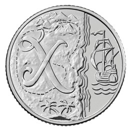 2019 X - X marks the spot 10p Coin