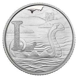 2018 L - Loch Ness 10p Coin