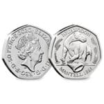 Iguanodon 2020 UK 50p Brilliant Uncirculated Coin - View 2