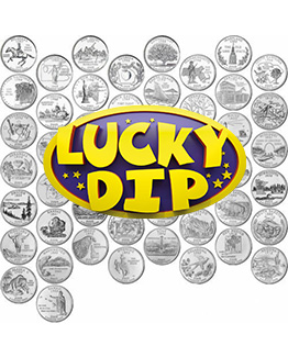 Lucky Dip 5x U.S State / National Park Quarters