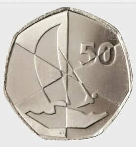 2019 Gibraltar Games 50p Coin