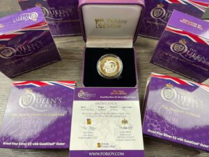 2021 Silver Proof Queens Beasts £2 Collection - Pobjoy Mint