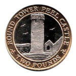 Peel Castle Round Tower £2 Coin