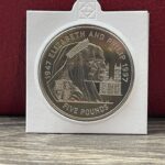 1997 Jersey Golden Wedding Anniversary £5 Brilliant Uncirculated (BUNC)