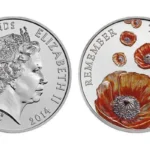 Alderney 2014 For the Fallen Poppy £5 Royal Mint Pack