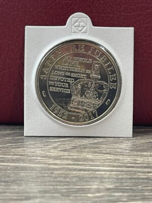 2017 Sapphire Jubilee £5 Brilliant Uncirculated (BUNC)