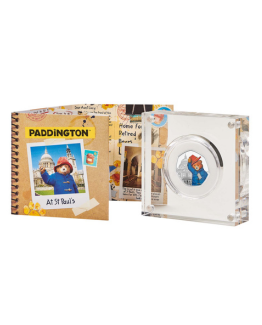 2019 Paddington Bear At St Pauls Fifty Pence Coloured Silver Proof 50p Coin