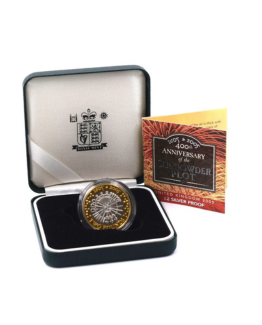 2005 400th Anniversary of the Gunpowder Plot Silver Proof Two Pounds