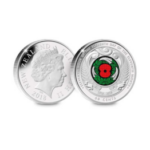 2018 New Zealand Armistice Centenary 50c Coin in Capsule