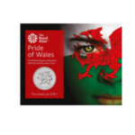 Royal Mint The Welsh Dragon Celebration 2016 Pride Of Wales £20 Fine Silver Coin