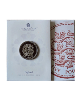 2024 England UK Proof £5 RM Exclusive