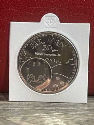 Mr Happy £5 Five Pound Coin 2021 Brilliant Uncirculated Mr Men Collection