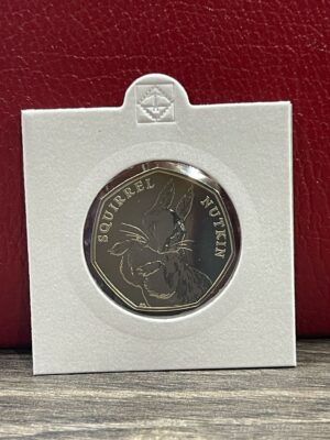 2016 Squirrel Nutkin Brilliant Uncirculated 50p